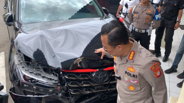 Polisi Masih Memeriksa Pengemudi Fortuner, Sita Airsofgun dan Pedang