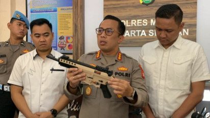 Perusak Mobil di Senopati Pakai Senpi Mainan