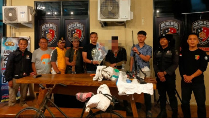 Buru Rusa dengan Senpi Rakitan di Taman Nasional Way Kambas, Warga Lampung Timur Ditangkap Polisi