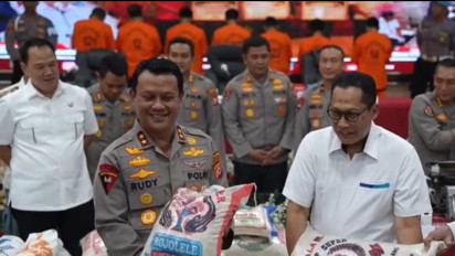 Kapolda Banten Janji Usut Tuntas Kasus Oplosan Beras Bulog