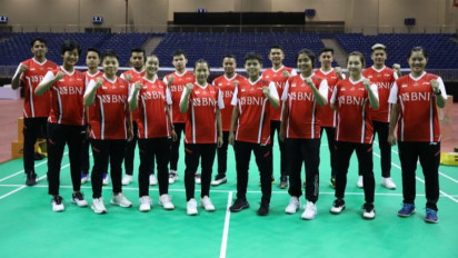 Tanding Dua Kali dalam Satu Hari, Indonesia Siap Berlaga di Badminton Asia Mixed Team Championship