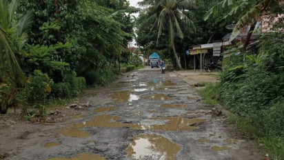 Banyak Akibatkan Kecelakaan, Jalanan Rusak di Kebumen Dikeluhkan Warga