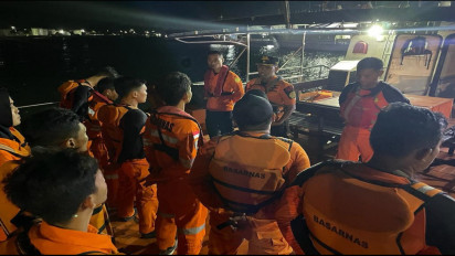 Tim SAR Cari 85 Penumpang Kapal Cepat KM Express Priscilia 88 yang Alami Mati Mesin di Perairan Teluk Tomini