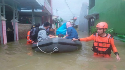 BPBD Catat Sebanyak 12 Kecamatan di Kota Makassar Sulawesi Selatan Terdampak Banjir