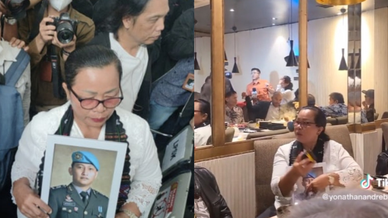 Ibunda Brigadir J Rayakan Putusan Vonis Mati Ferdy Sambo, Makan-makan Besar Sambil Peluk Erat Foto Yosua
            - galeri foto