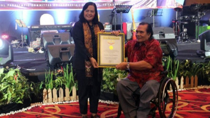 Rekor MURI untuk Ketua Umum National Paralympic Committee (NPC) Indonesia