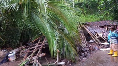 Diterjang Longsor, Rumah Warga di Gunungkidul Rata dengan Tanah