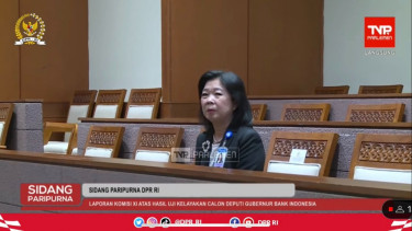 Filianingsih Hendarta Terpilih Secara Aklamasi Sebagai Deputi Gubernur Bank Indonesia