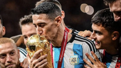 Angel Di Maria di antara Hari Kasih Sayang, Lionel Messi dan Juara Piala Dunia 2022