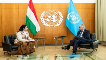 Bertemu Presiden Majelis Umum PBB, Puan Maharani Tegaskan Komitmen RI Atasi Perubahan Iklim