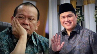 La Nyalla Tebar Ancaman ke Erick Thohir Jelang KLB PSSI 2023