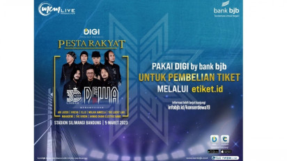 Bank BJB Hadirkan Konser “Pesta Rakyat 30 Years Career Dewa 19’” di Bandung