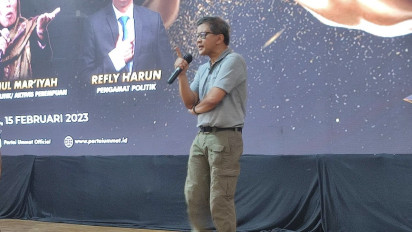 Di Hadapan Kader Partai Ummat, Rocky Gerung Sindir PDIP: Peran Historis Soekarno Dikerdilkan Sebatas Nama Keluarga
