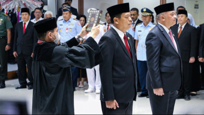 Momen Sekda Baru DKI Jakarta, Joko Agus Setyono Dilantik Oleh Pj Gubernur Heru Budi Hartono