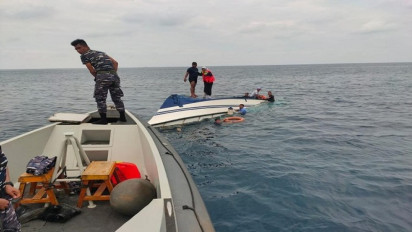 Speed Booat Rombongan Bupati Morowali Terbalik di Perairan Tanjung Batu, Gubernur Sulteng Ucapkan Ini