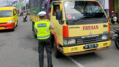 Operasi Keselamatan Lalu Lintas Candi, Polres Wonosobo Tindak 870 Kendaraan