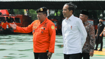 Kecepatan Respons Basarnas di Lapangan Dipuji Presiden Jokowi