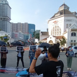 Aksi Kamisan Medan Desak Pemerintah Segera Sahkan UU PPRT