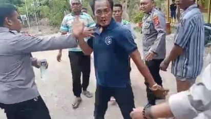 Aksi Demo di Gorontalo Ricuh, Wartawan  Jadi Korban Penganiayaan Oknum Sekuriti