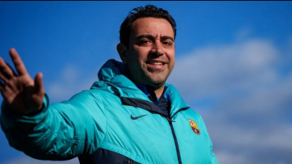 Xavi Prediksi Pertandingan Barcelona Vs MU Bakal Berjalan Sangat Ketat
