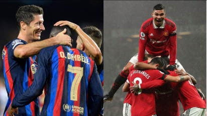 Link Live Streaming Barcelona Vs Manchester United di Liga Europa, Tayang Pukul 00.45 WIB