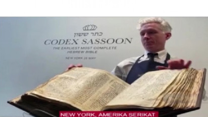 Alkitab Ibrani Tertua dan Terlengkap di Dunia akan Dilelang