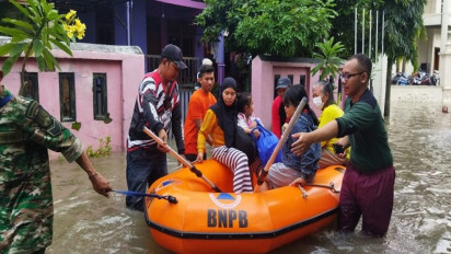 Memilukan, Karena Banjir Meluas, 7.885 Warga Surakarta Harus Mengunsi