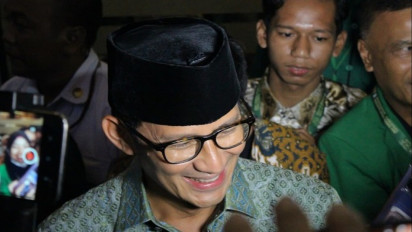Sandiaga Uno Hadiri Puncak Harlah ke-50 PPP, Waketum: Populer di Internal