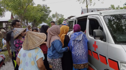 Dua Guru dan Satu Siswa Di Takalar Diseruduk Kerbau saat Menuju Sekolah