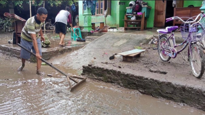 Banjir Mulai Surut, Warga Desa Bener Klaten Butuh Bantuan Air Bersih