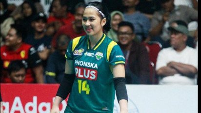 Senyumannya Manis Banget, 5 Potret Sania Clarissa Putri, Atlet Voli Putri Kelahiran Cimahi