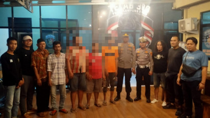 Ikut Curi Motor di Bandar Lampung Bersama Oknum Polisi, Tiga warga Lampung Timur Serahkan Diri ke Polisi