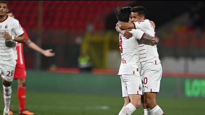 Hasil Liga Italia: AC Milan Menang Tipis Atas Monza, Messias Tampil Sebagai Bintang