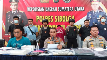 Satreskrim Polres Sibolga Bekuk Pelaku Pembunuhan di Hotel Bona Pasogit Sibolga