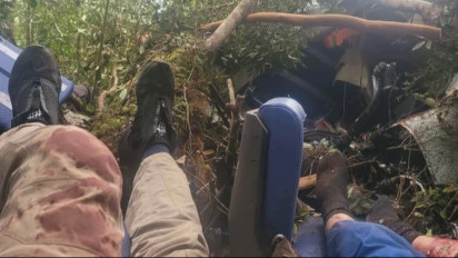 Kronologi Lengkap Helikopter Kapolda Jambi Mendarat Darurat di Bukit Tamia Kerinci, Super Bell 3001 Hancur sementara Penumpang …