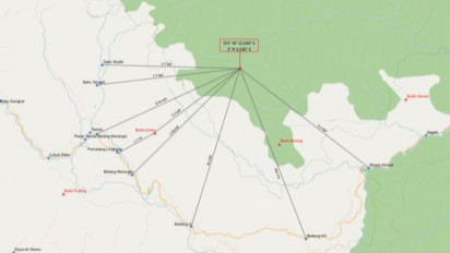 Sulitnya TKP Kecelakaan Helikopter Kapolda Jambi, Tim SAR Belum Berhasil Evakuasi