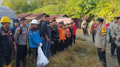 Tim Evakuasi Kembali Diterjunkan ke Lokasi Titik Jatuhnya Helikopter Rombongan Polda Jambi