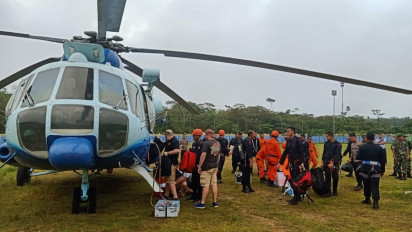 Helikopter Tambahan Tim Evakuasi Kapolda Jambi dan Rombongan di Kabupaten Kerinci Akan Segera Diberangkatkan