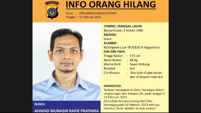 Polda DIY Sudah Terima Laporan Dosen UII yang Hilang