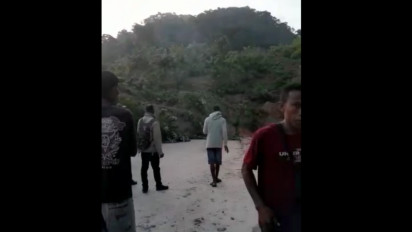 Fenomena "Gunung Bergeser", BPBD Sebut Bencana Tanah Longsor