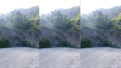 Viral! Fenomena "Gunung Bergeser" di Wilayah Takari NTT