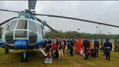 Polri Terbangkan Tujuh Helikopter untuk Evakuasi Kapolda Jambi dan Rombongan