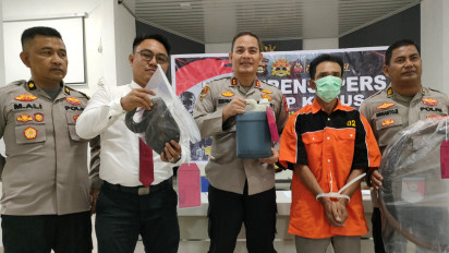 Tiga Sumur Tambang Minyak Ilegal Terbakar Pemiliknya Ditangkap Polisi