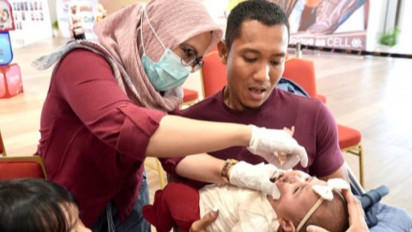 Gencarkan Imunisasi Polio, Dinkes Medan Jemput Bola Hingga ke Mall