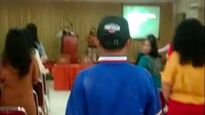 Viral di Media Sosial, Ibadah Umat Kristiani di Bandar Lampung Dihentikan Paksa