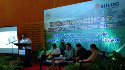 Perum Bulog Sebut Stok Beras Secara Nasional Mencapai 460 Ribu Ton per Februari 2023