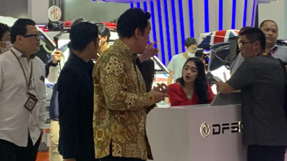 Kunjungi Booth Esemka di IIMS 2023, Diaz Hendropriyono: Semoga Bisa Menjadi Kebanggaan Indonesia