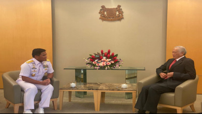 TNI AL dan Angkatan Laut Singapura Sepakat Tingkatkan Kerja Sama Maritim dan Jaga Stabilitas Kawasan