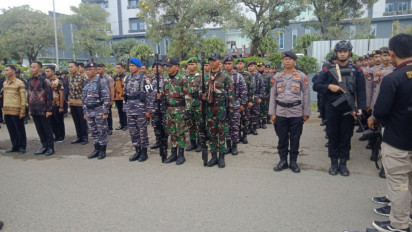 12 Penembak Jitu Disiagakan untuk Pengamanan Kunjungan Wapres di Mamuju