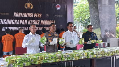 Ungkap Jaringan Narkoba Malaysia, Polisi Gagalkan Peredaran 220 Kg Sabu